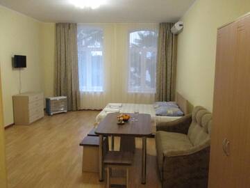 Фото номера Номер-студио с видом на море Апартаменты Dioskuriya Guest House г. Сухум 4