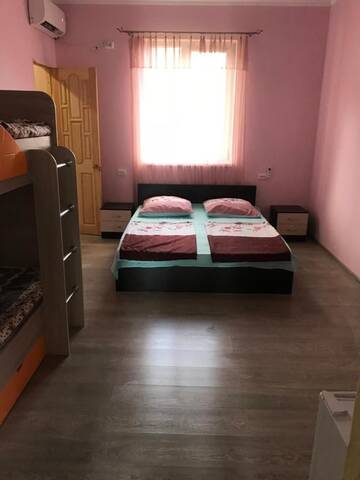 Фото номера Четырехместный номер Отель Kashtak-shanti Hotel г. Сухум 16