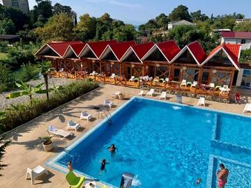 Фото номера Вилла рядом с бассейном Виллы Sansara Om Hotel Sukhum г. Сухум 12