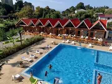 Фото номера Вилла рядом с бассейном Виллы Sansara Om Hotel Sukhum г. Сухум 6